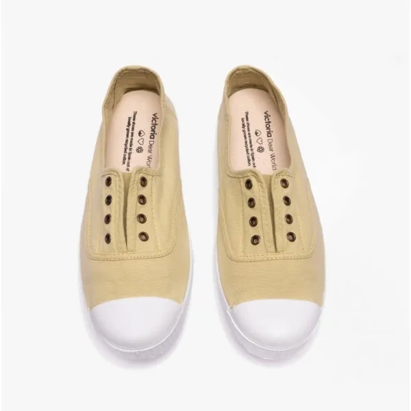 1915 INGLESA DREC Womens Canvas Pumps Yellow