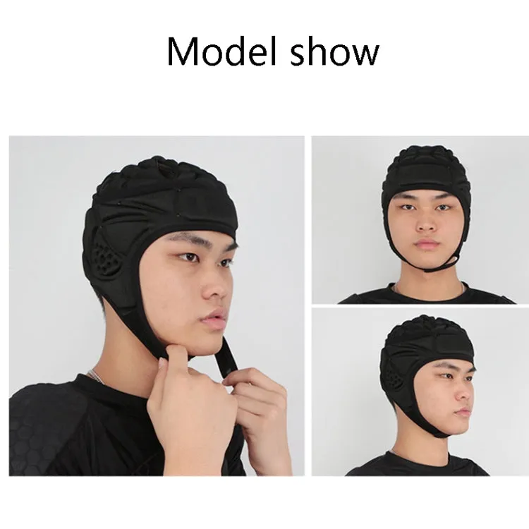 1933 Soft Football Helmet Sport Roller Skating Protective Cap(Ink Green)
