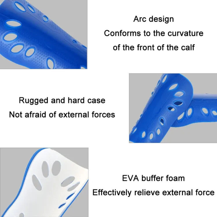 2 Pairs Football Shin Pads Professional Game Training Sports Knee Pads, Color: HTB01 Yellow S