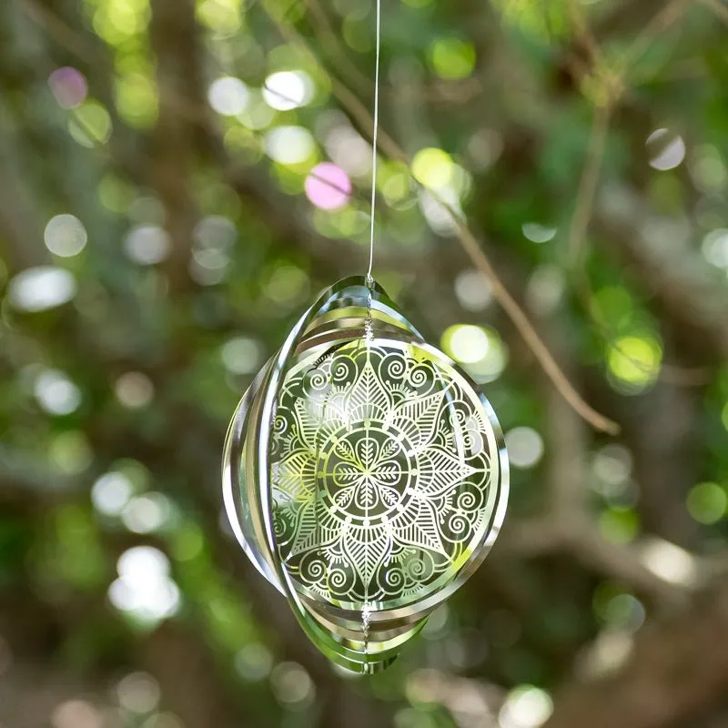 3D Mandala Wind Spinner