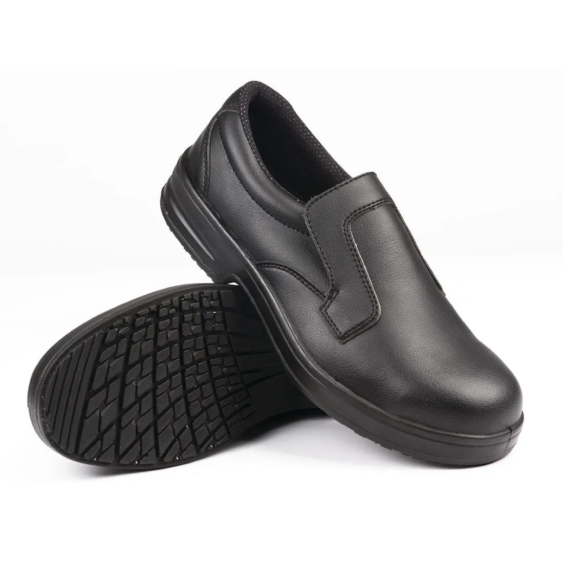 A845-44 Slipbuster Lite Slip On Safety Shoes Black 44