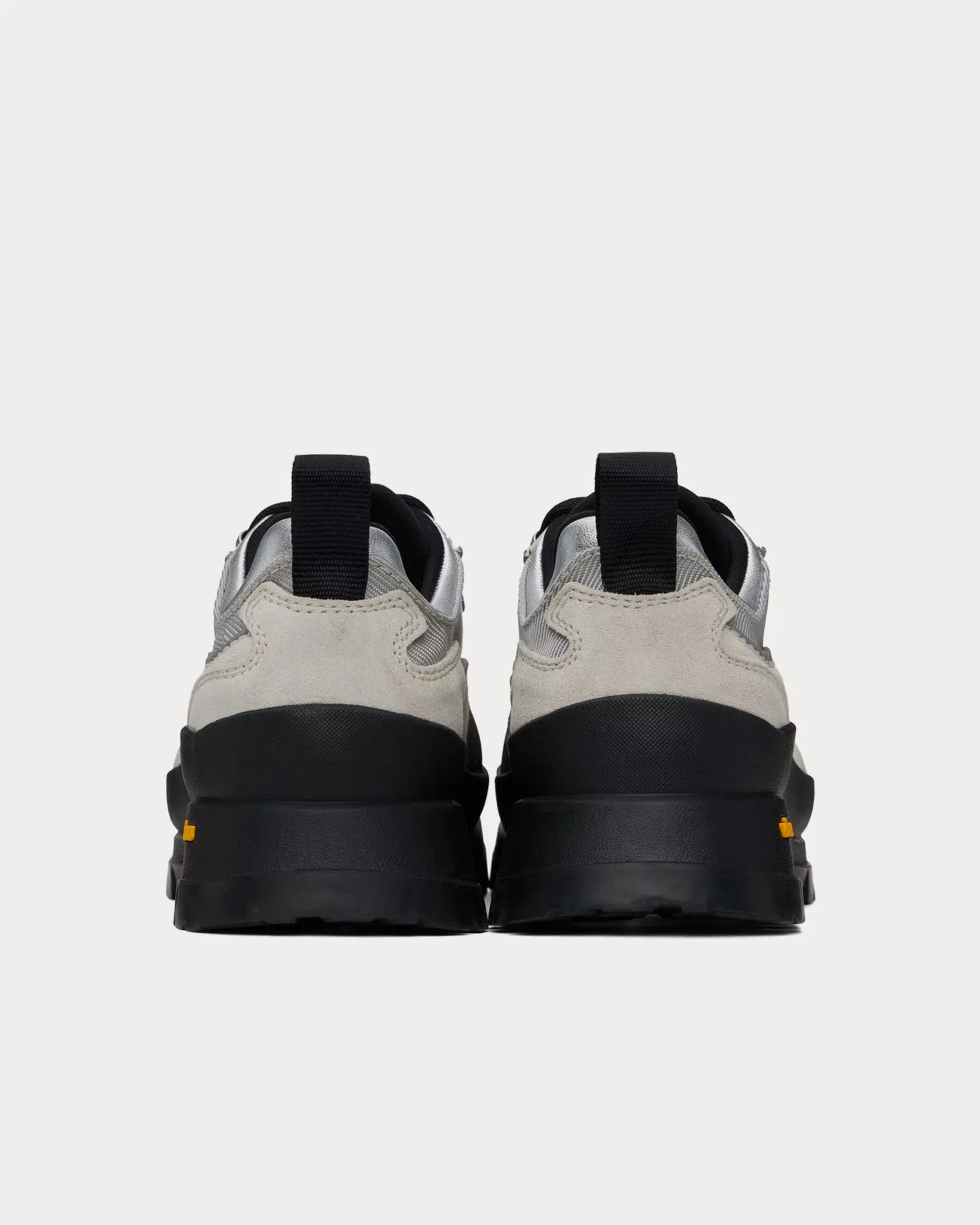 Aaron Trail Silver Low Top Sneakers