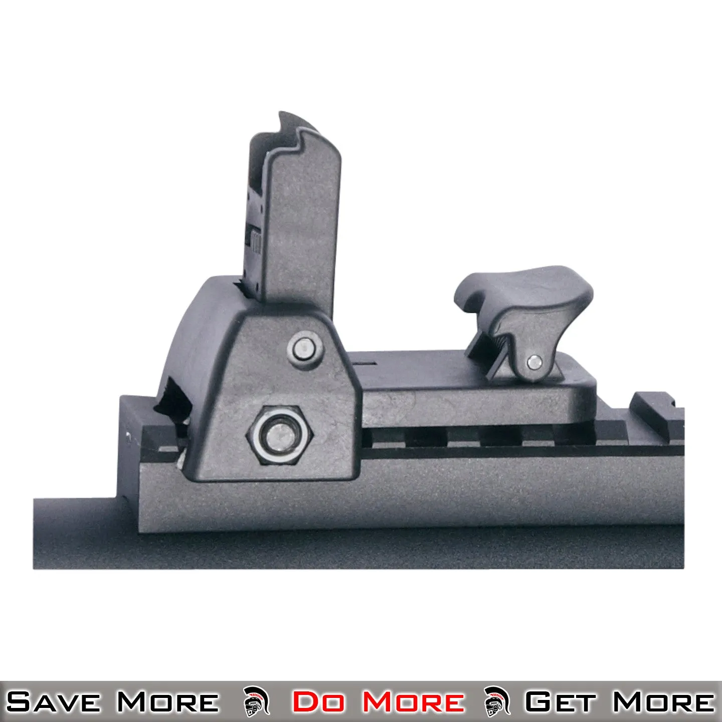 Action Sports Games Detachable Front and Rear Flip-Up Sight for Airsoft Training Weapons