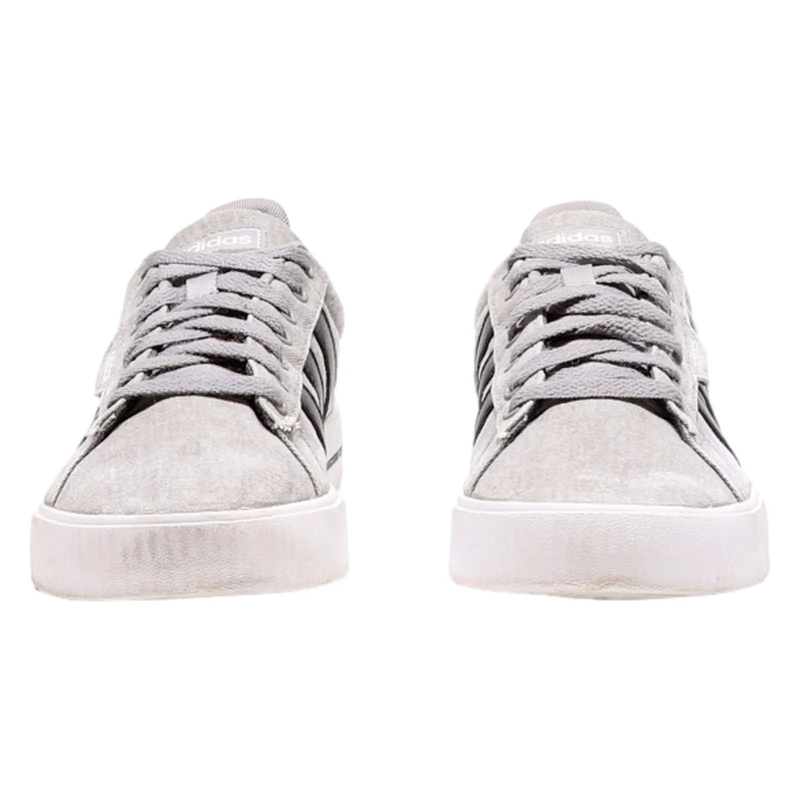 ADIDAS Daily 3.0 2020 Sneaker Trainers Grey Canvas Mens UK 7.5