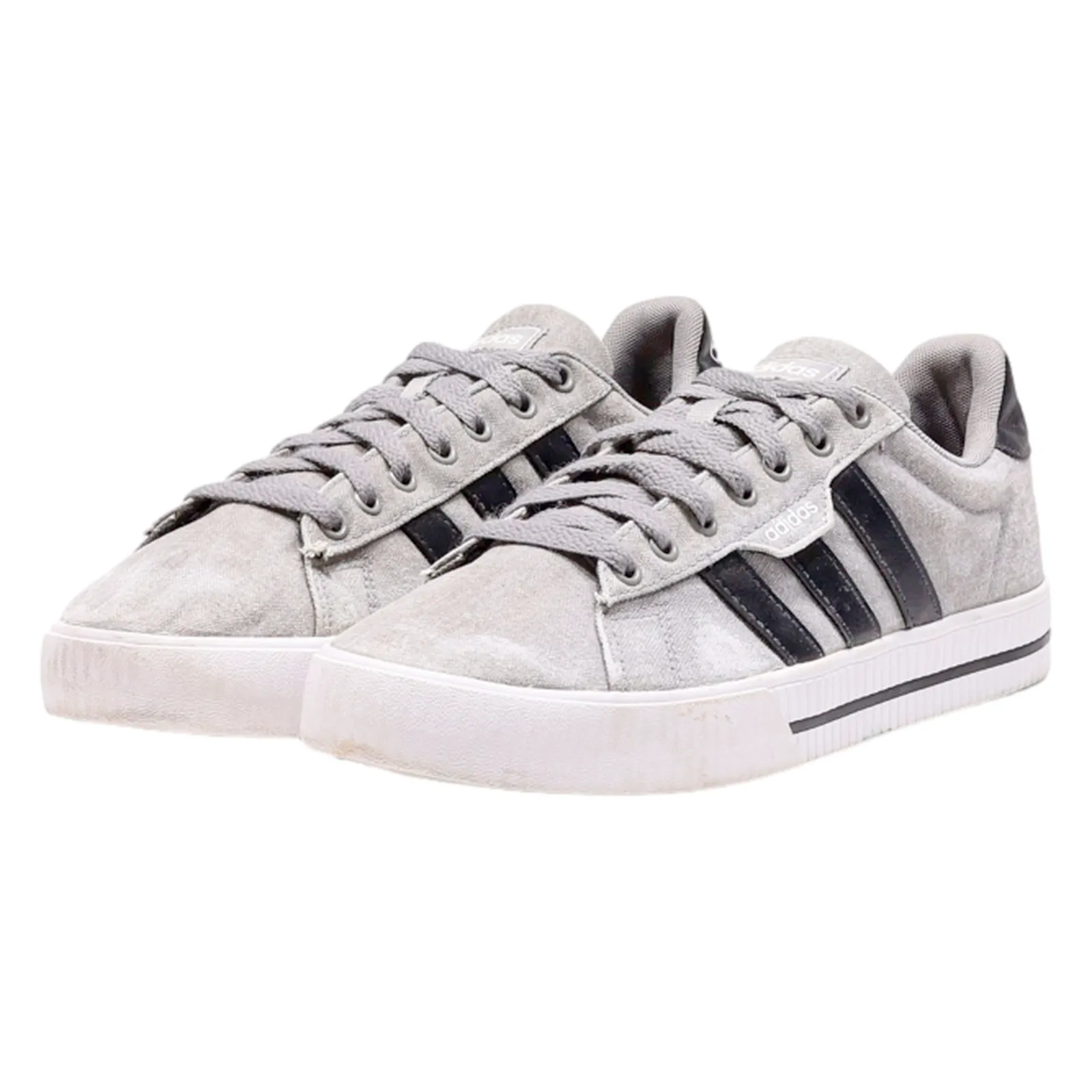 ADIDAS Daily 3.0 2020 Sneaker Trainers Grey Canvas Mens UK 7.5