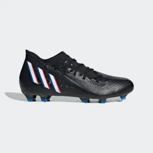 adidas PREDATOR EDGE.3 Firm Ground Soccer Cleats | Black | Men's