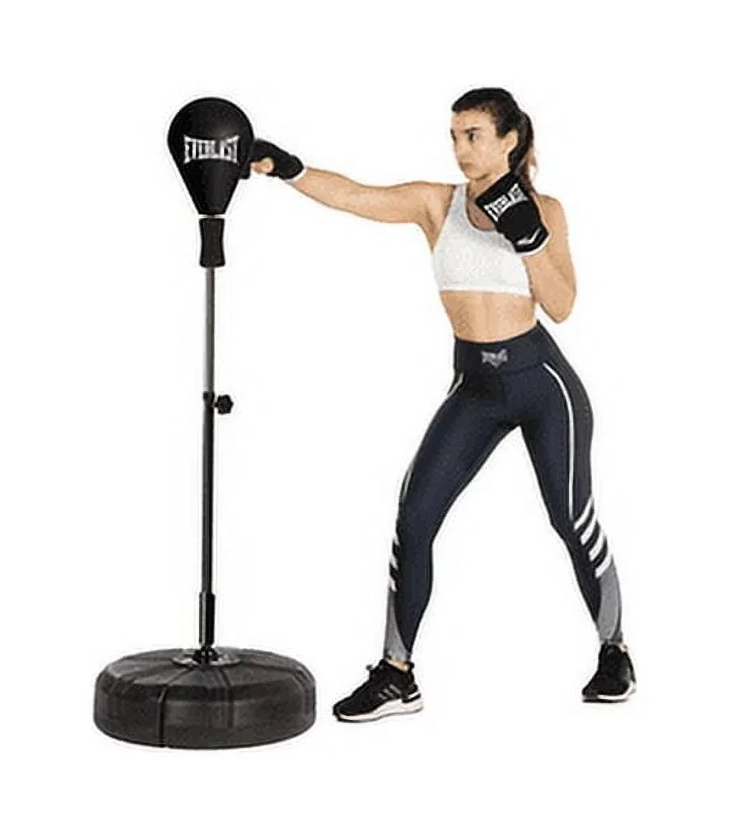 Adjustable Core Inverted Speed Bag Freestanding Reflex Punching Bag,