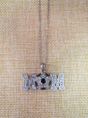 ADO | Hometown Pride Soccer Ball Mom Necklace