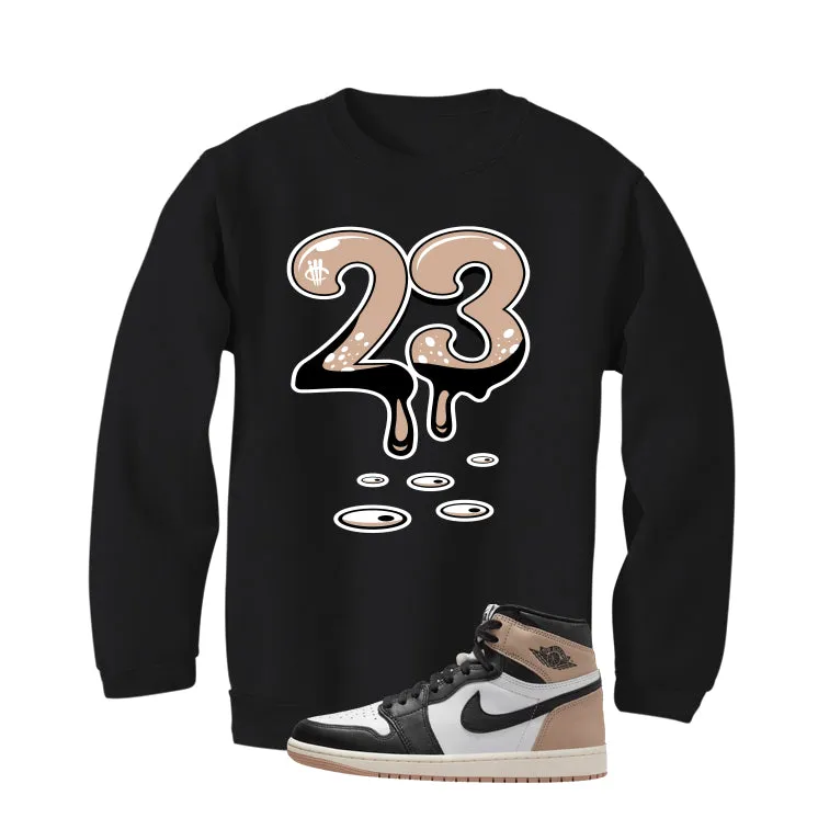 Air Jordan 1 High OG Latte Black T-Shirt (23)| illcurrency