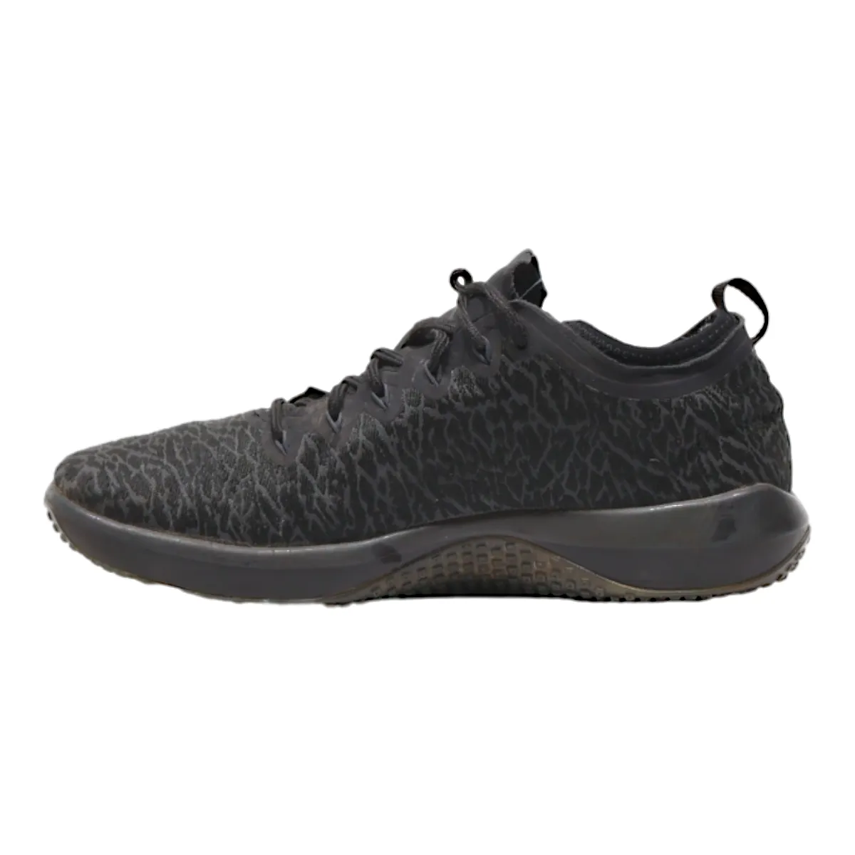 AIR JORDAN Sneaker Trainers Black Canvas Mens UK 9.5