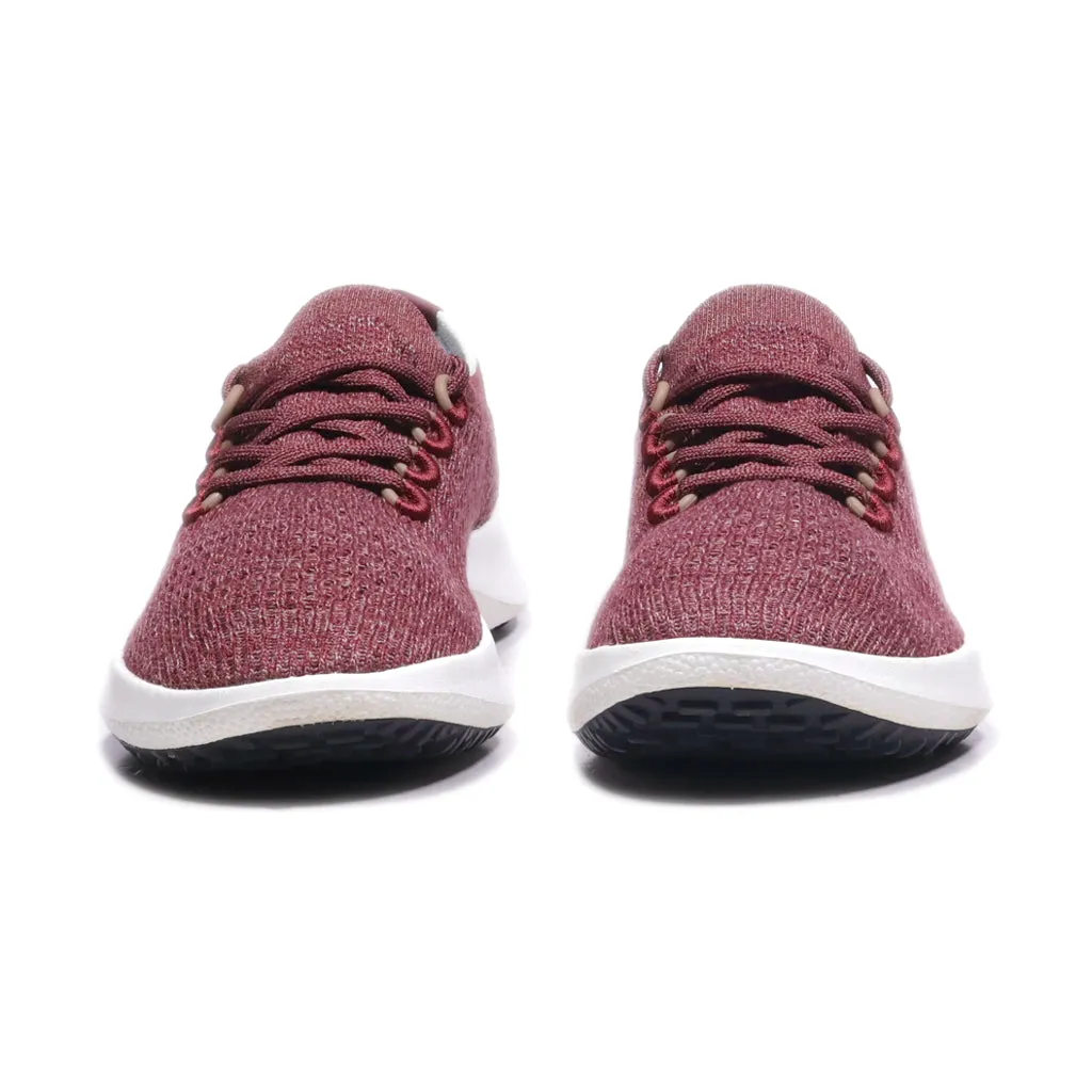 Allbirds Tree Dasher 2 Sport Shoes Fabric Red Colour For Women