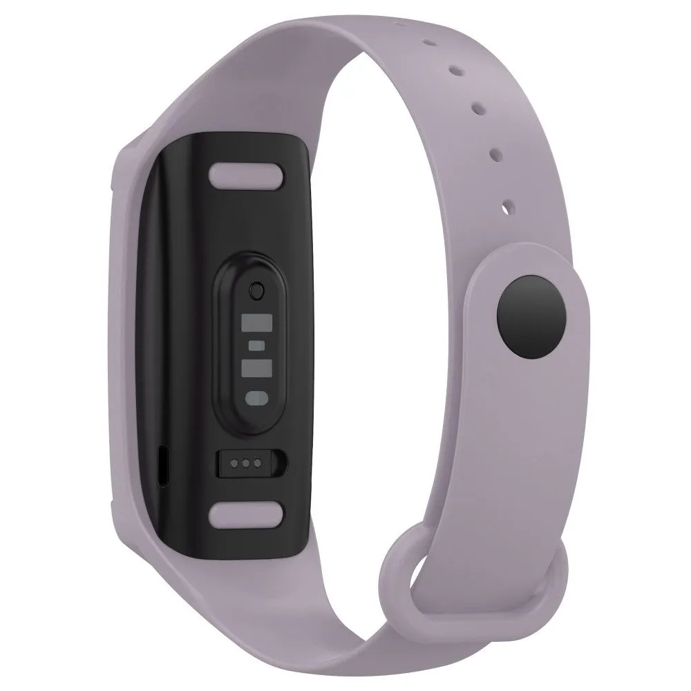 Amazon Halo View silicone watch strap with protective case - Light Purple