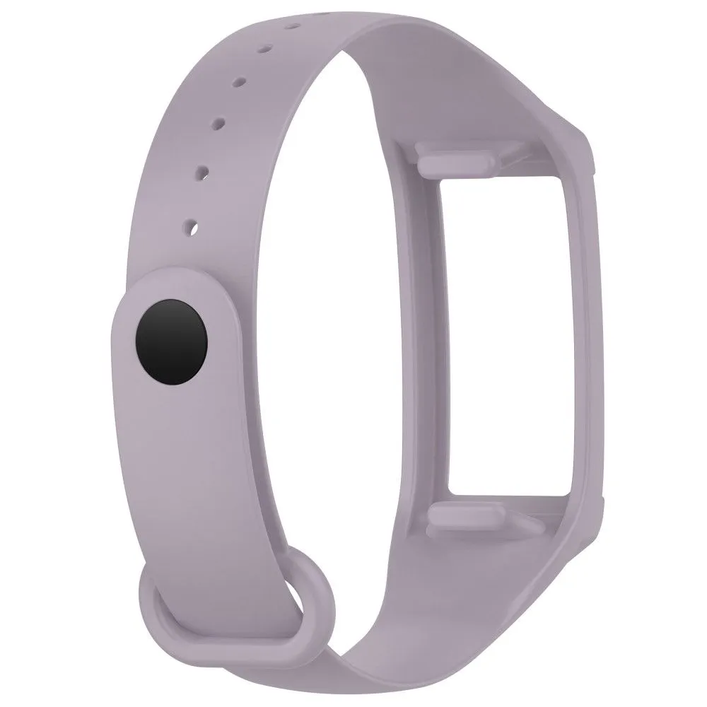 Amazon Halo View silicone watch strap with protective case - Light Purple