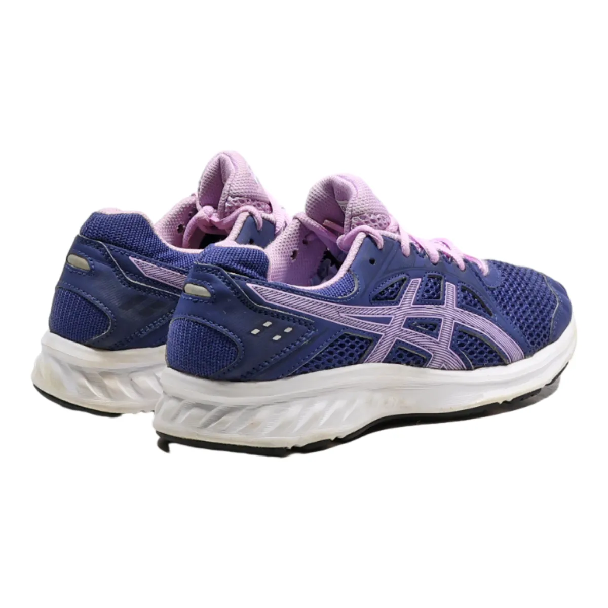 ASICS Sneaker Trainers Blue Canvas Womens UK 3.5