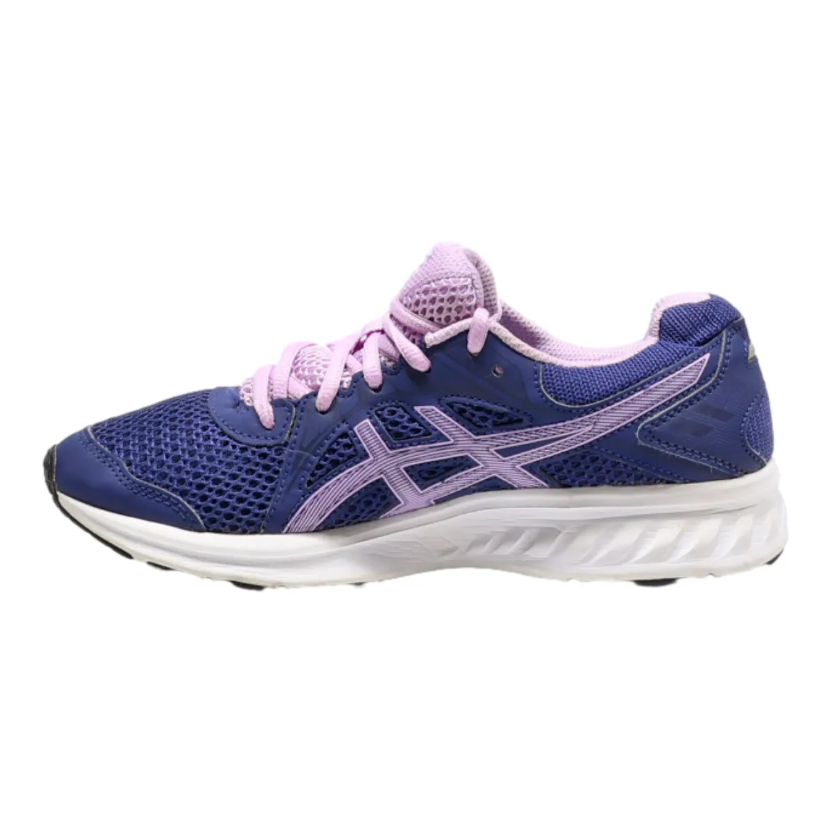 ASICS Sneaker Trainers Blue Canvas Womens UK 3.5