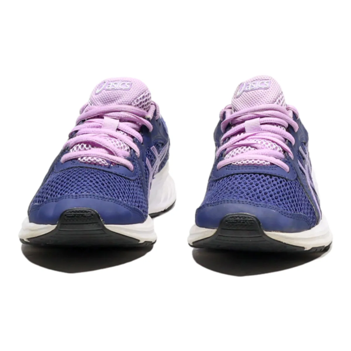 ASICS Sneaker Trainers Blue Canvas Womens UK 3.5