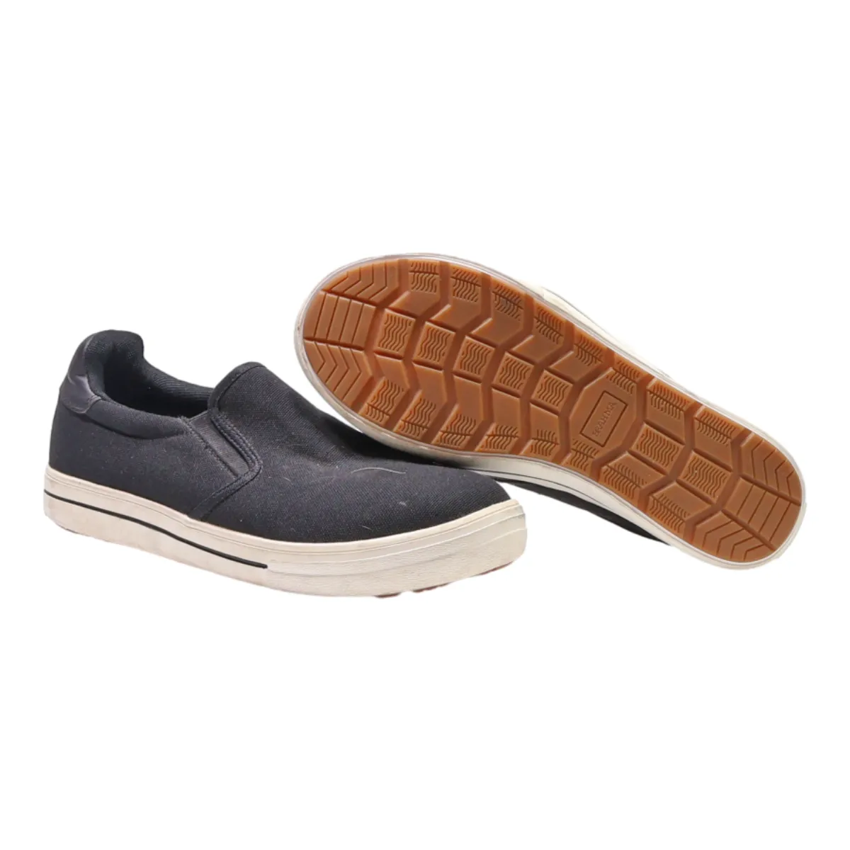 BEAHMA Pump Shoes Black Canvas Mens UK 7