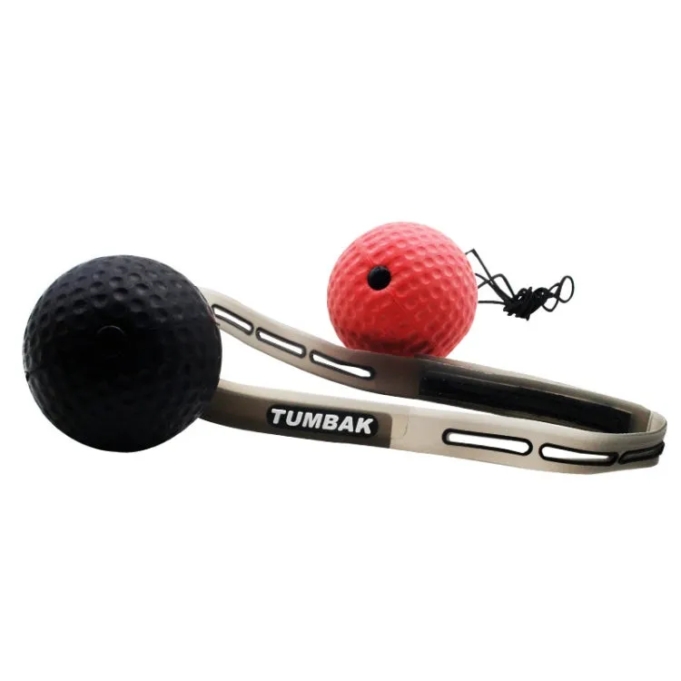BONSEM Head-mounted PU Leather Fight Club Training Adults Boxing Elastic Ball