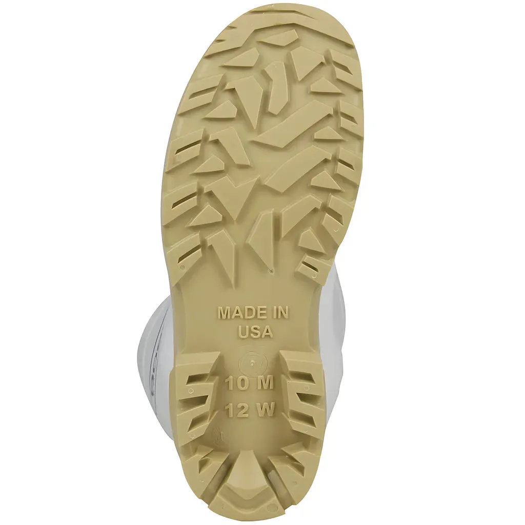 Boss 380-900/11 16" White PVC Plain Toe Boot
