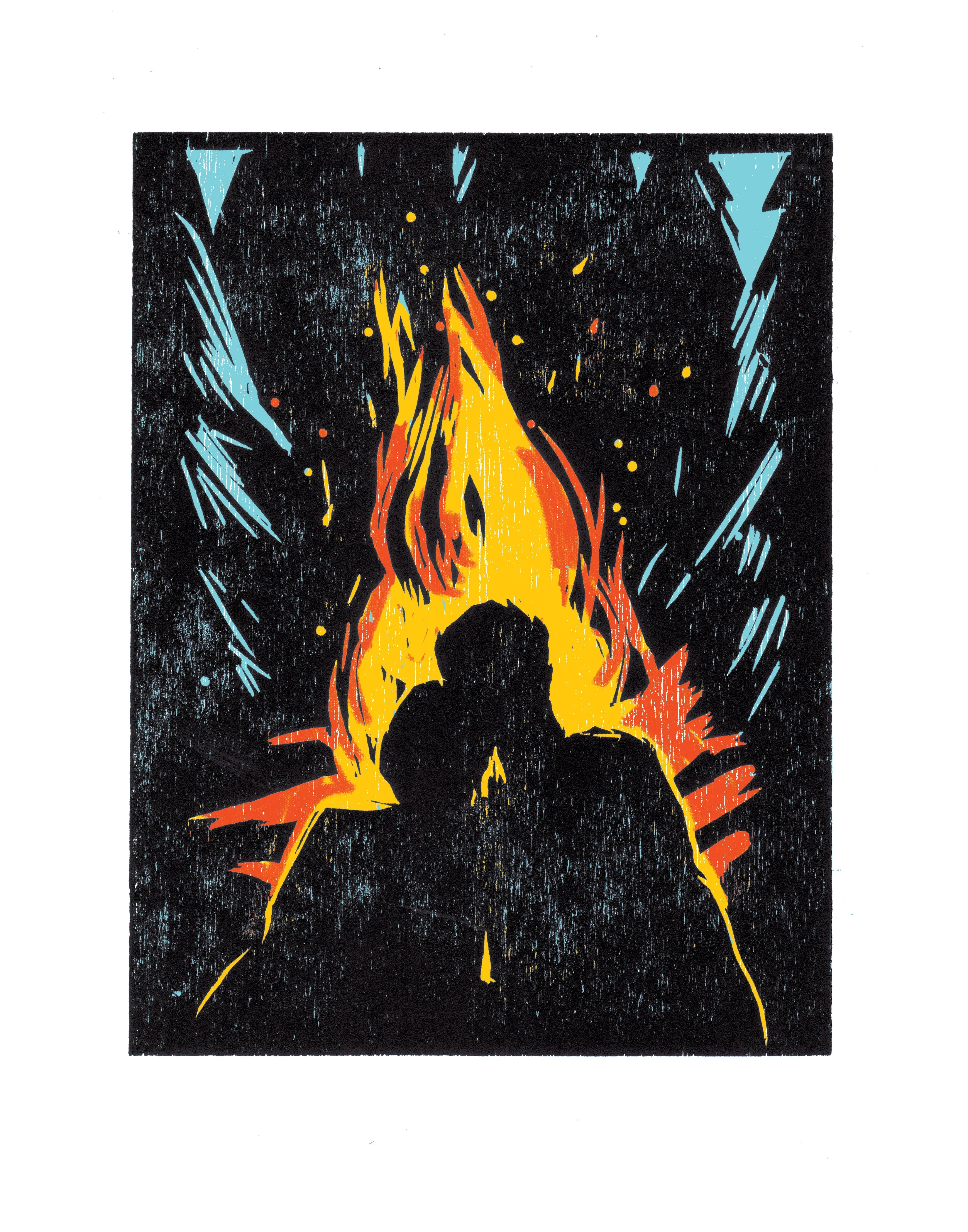 Burning For You 8x10 Art Print
