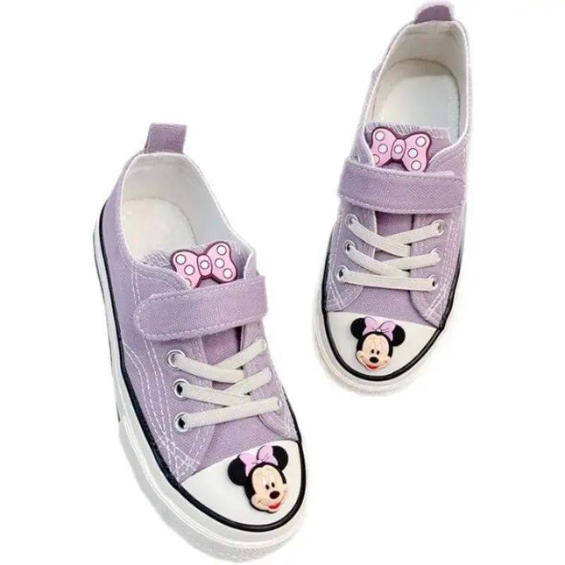 Cartoon Minnie Canvas Casual Shoes
