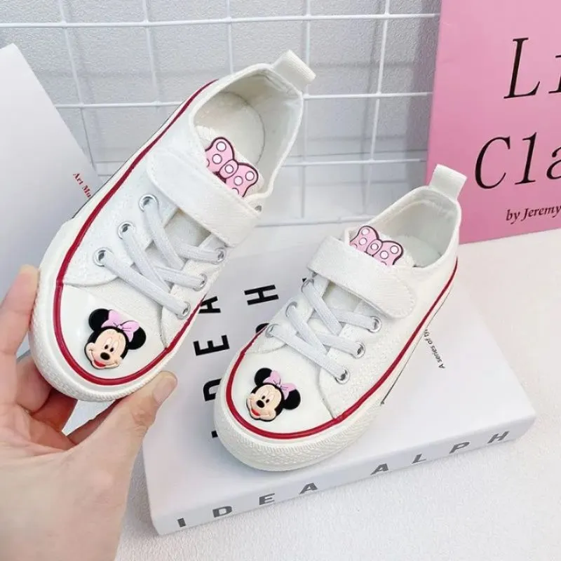 Cartoon Minnie Canvas Casual Shoes