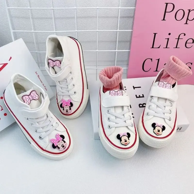 Cartoon Minnie Canvas Casual Shoes