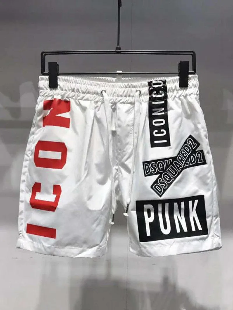 Casual Beach Pants Quick-drying Pants men's Five-point Shorts Breathable Sports Basketball Shorts