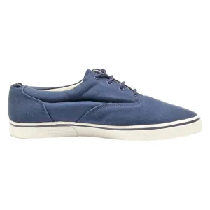 CLARKS Low Top Trainers Blue Canvas Mens UK 10