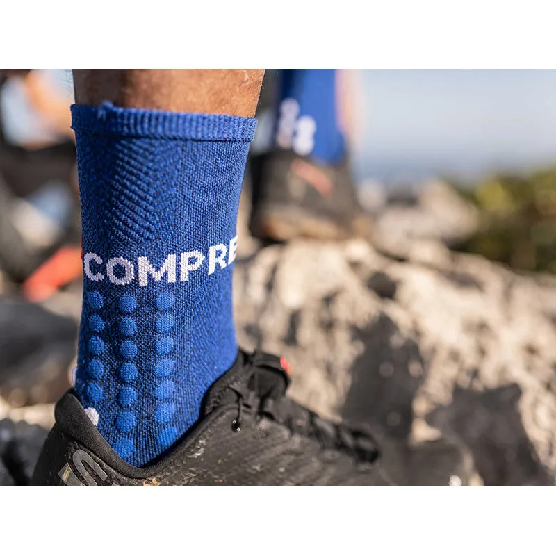COMPRESSPORT ULTRA TRAIL SOCKS - BLUE MELANGE