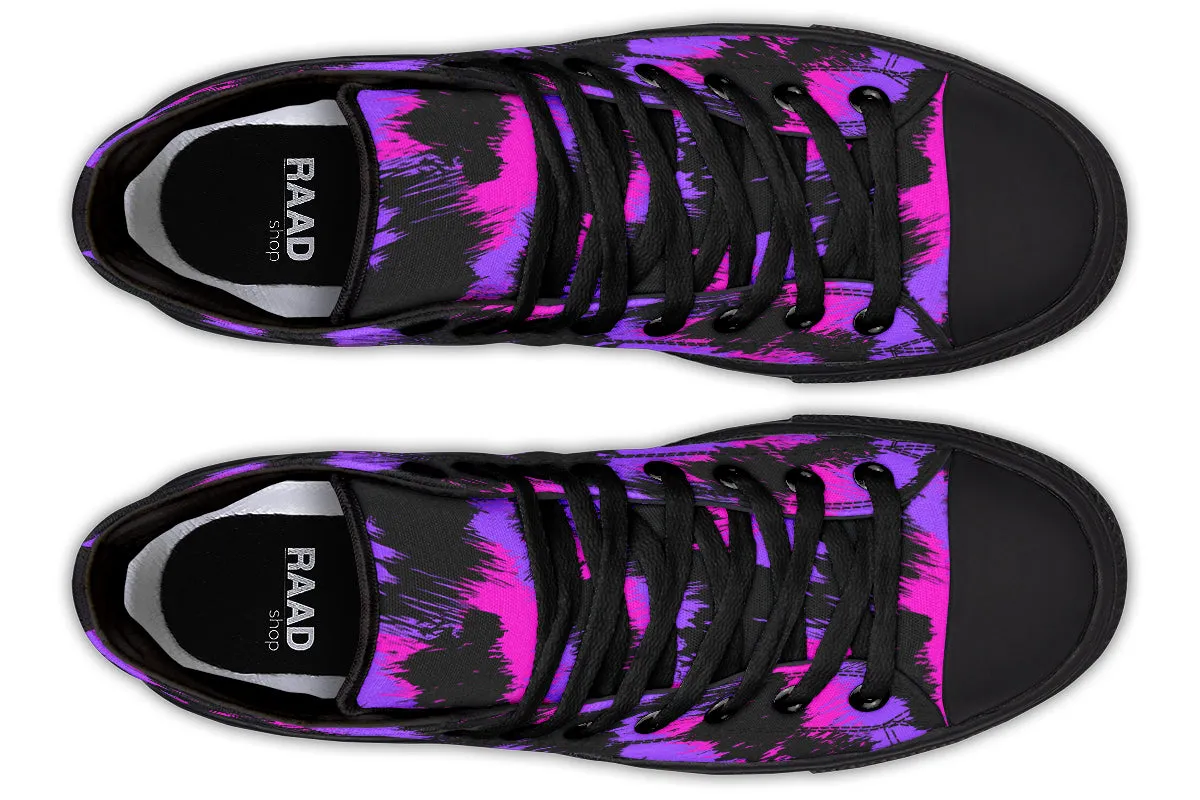 Conceptual Pink And Purple Art
