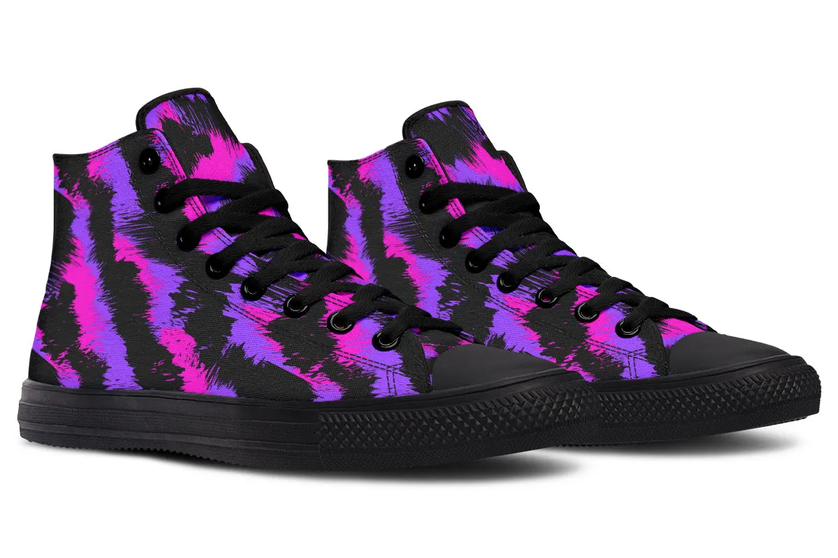 Conceptual Pink And Purple Art