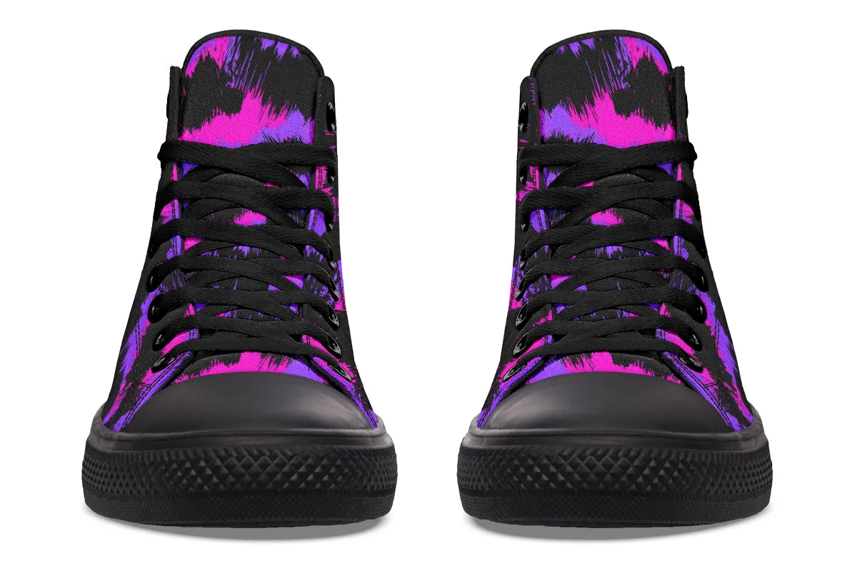 Conceptual Pink And Purple Art