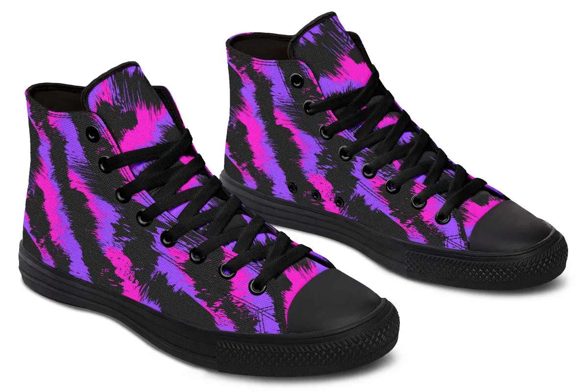 Conceptual Pink And Purple Art