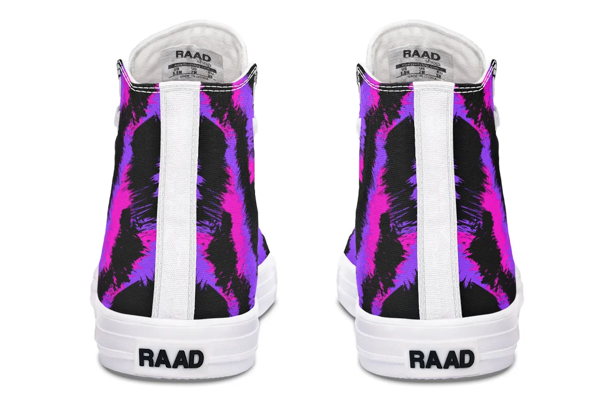 Conceptual Pink And Purple Art