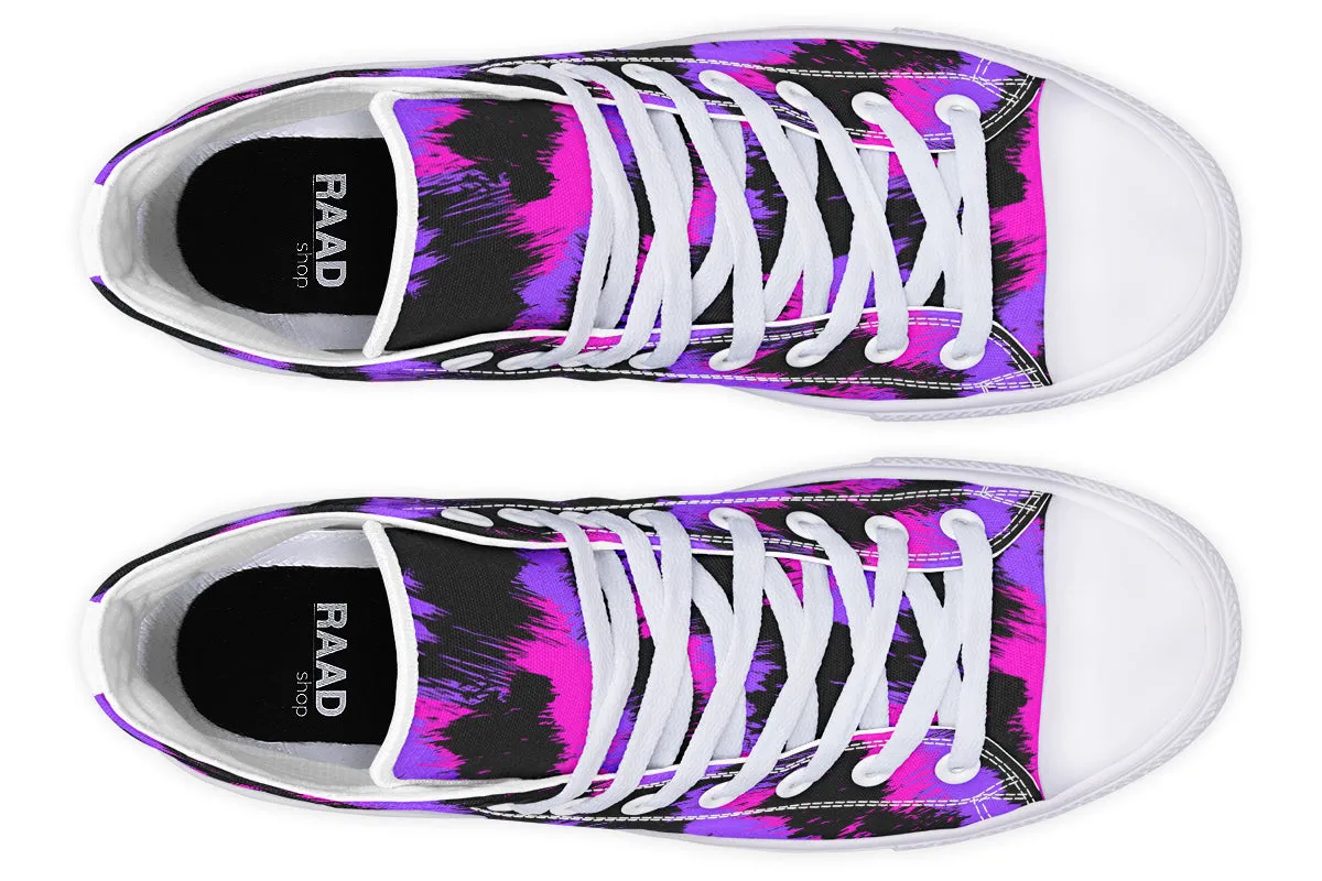 Conceptual Pink And Purple Art