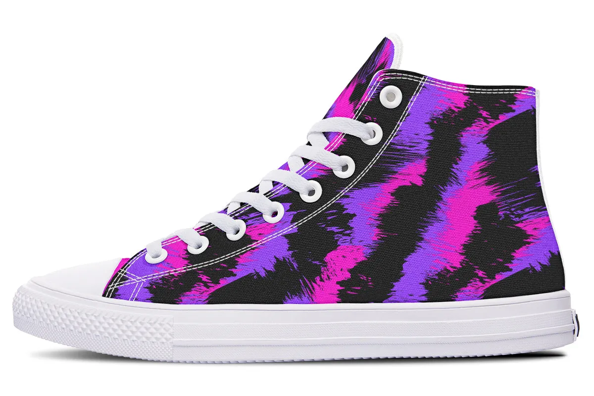 Conceptual Pink And Purple Art