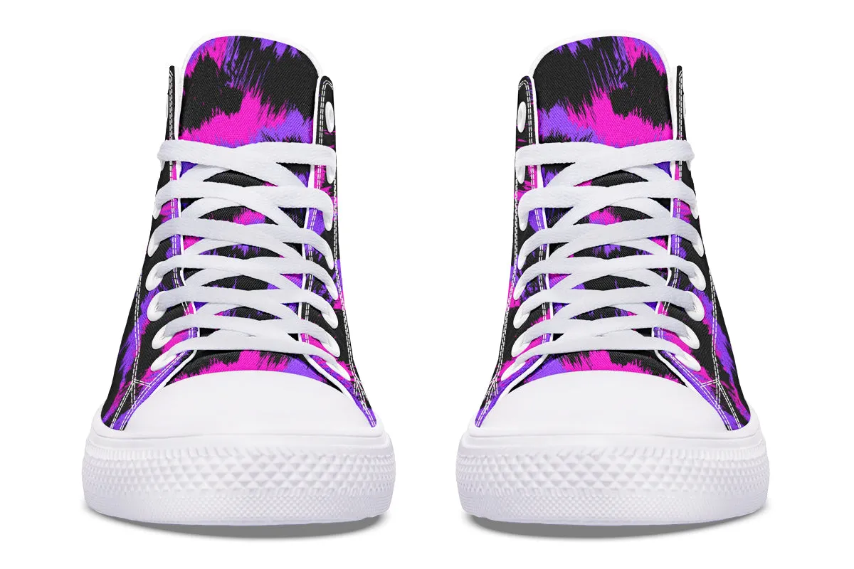 Conceptual Pink And Purple Art