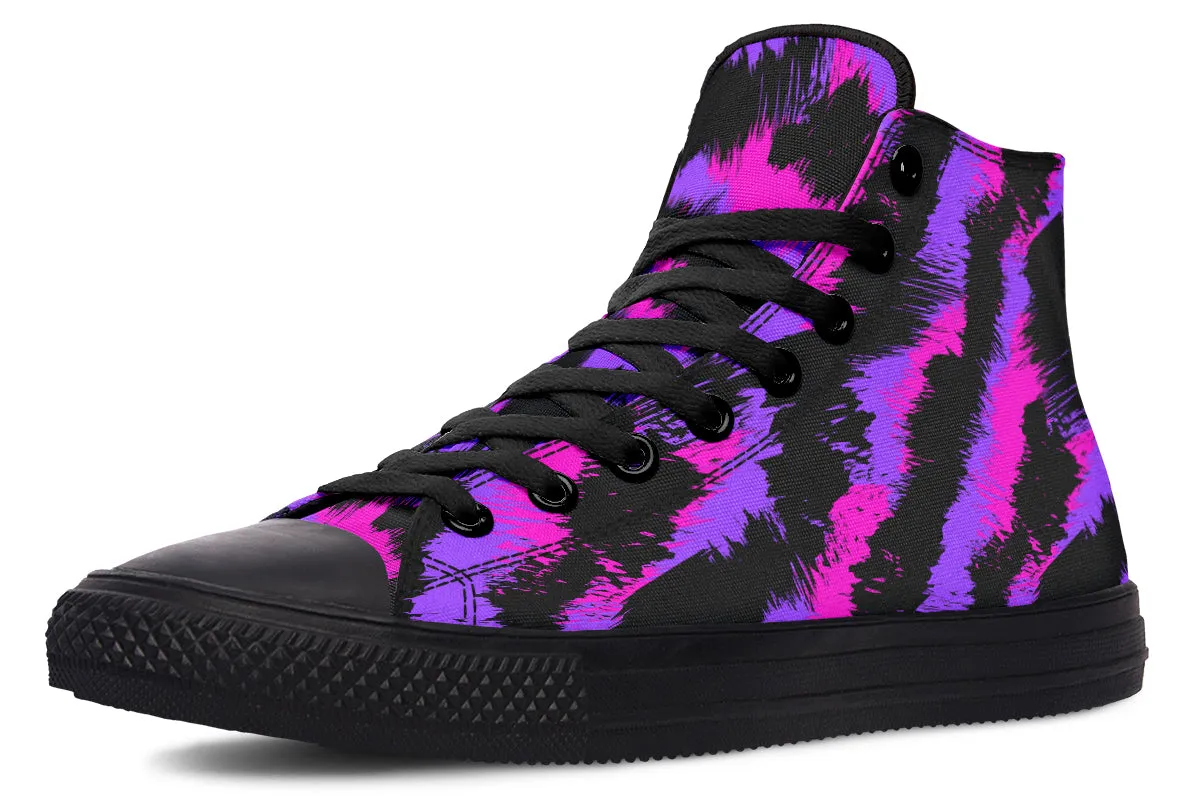 Conceptual Pink And Purple Art