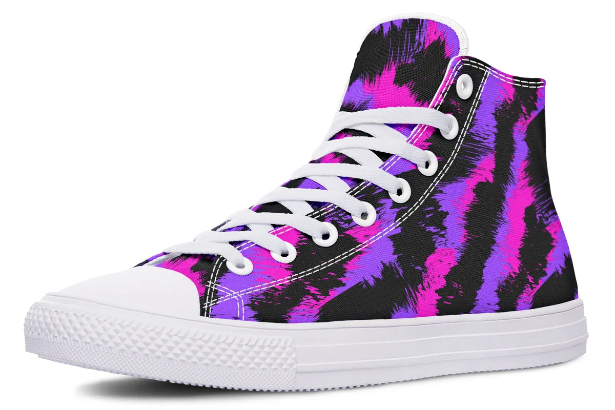 Conceptual Pink And Purple Art