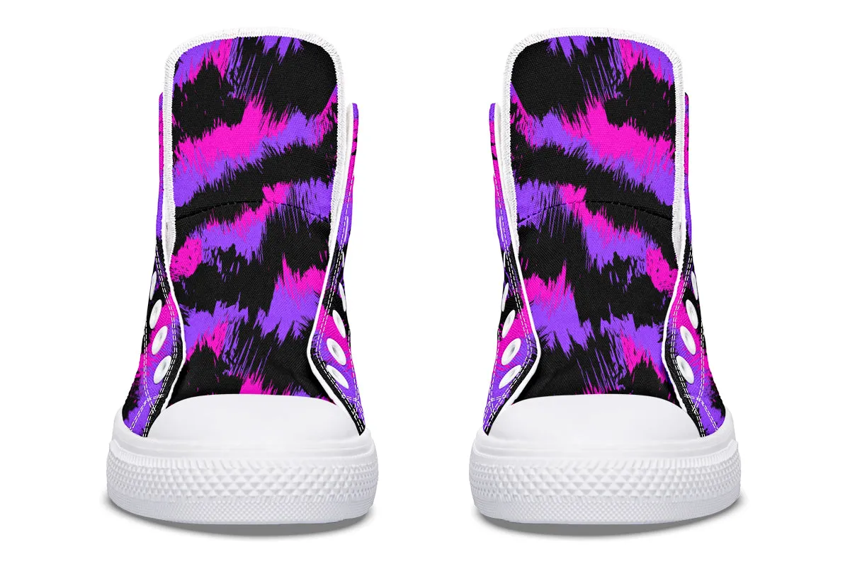 Conceptual Pink And Purple Art