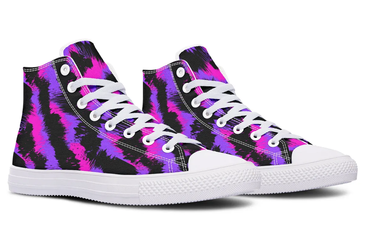 Conceptual Pink And Purple Art