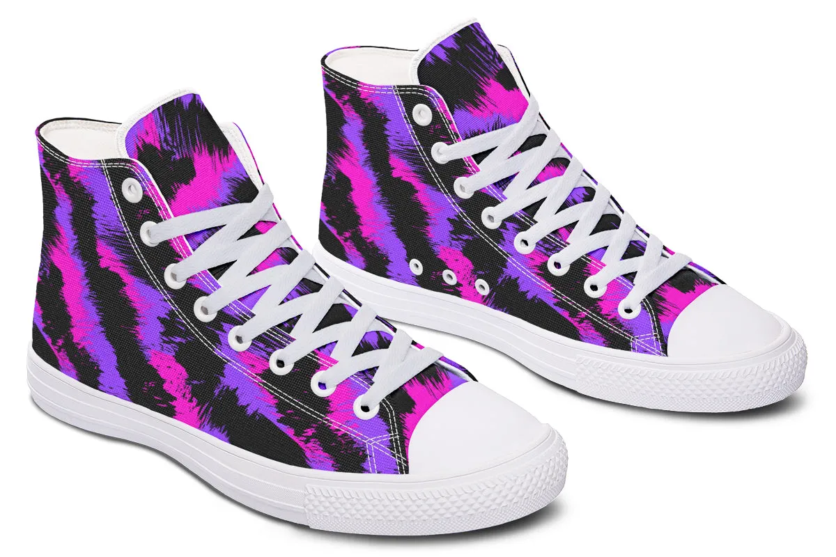 Conceptual Pink And Purple Art