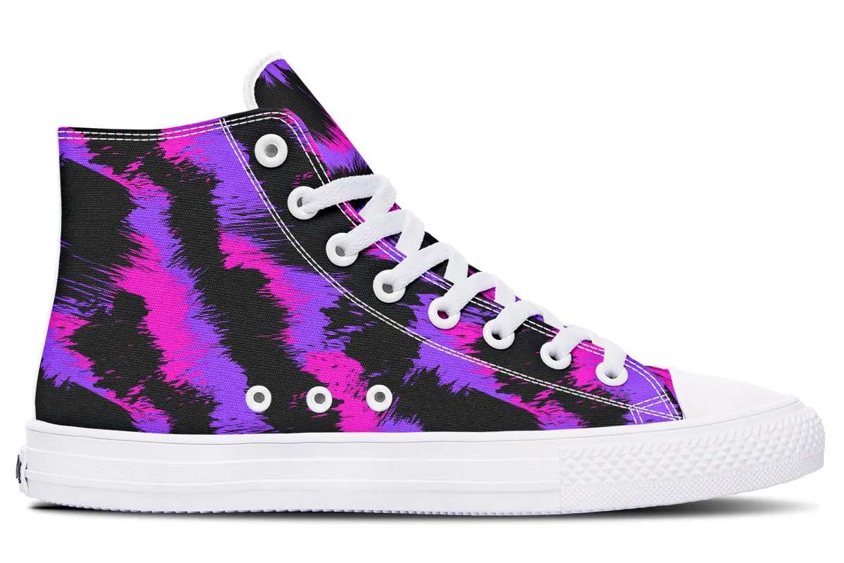 Conceptual Pink And Purple Art