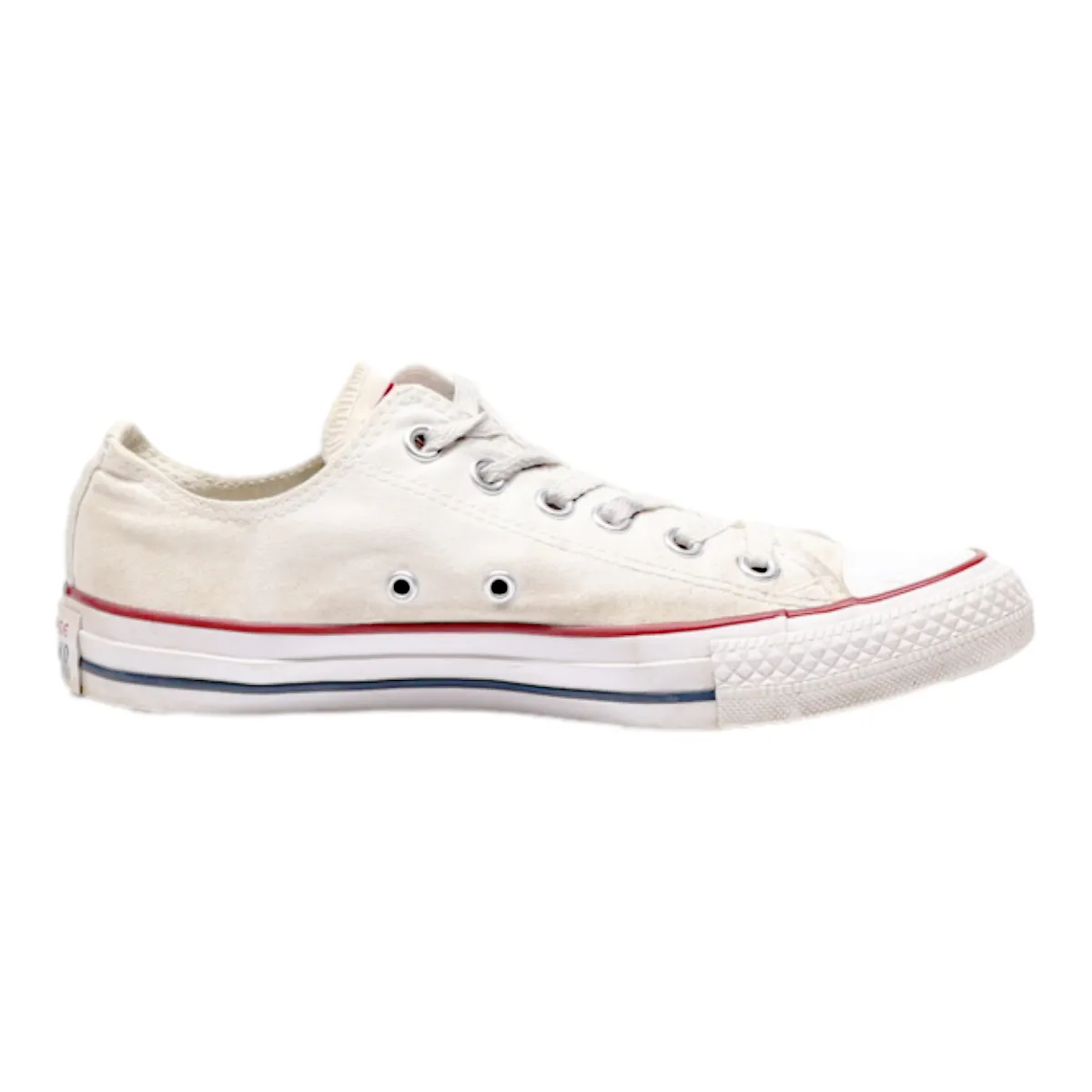 CONVERSE Chuck Taylor All Star 2017 Low Top Trainers White Canvas Womens UK 5.5