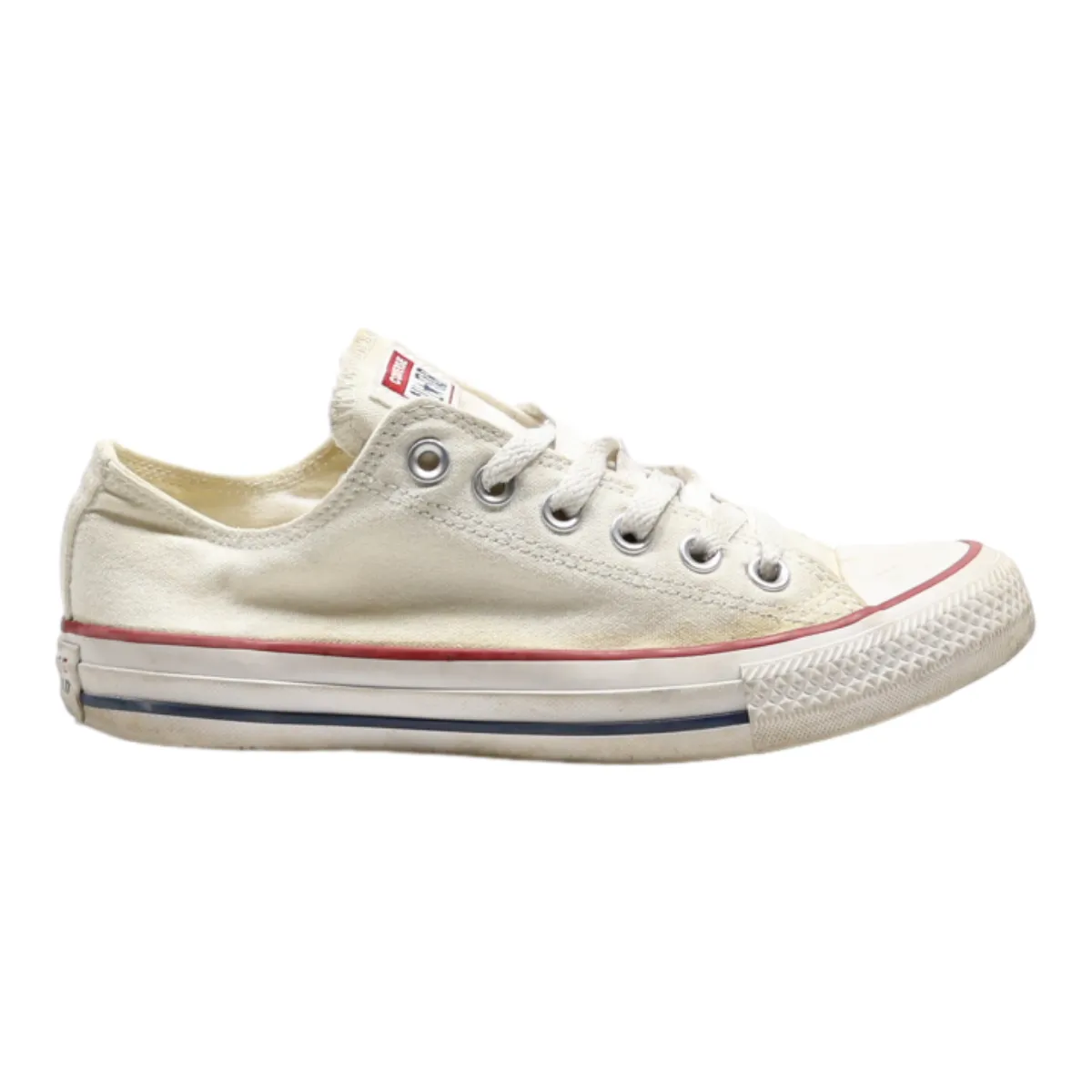 CONVERSE Chuck Taylor All Star 2017 Low Top Trainers White Canvas Womens UK 5