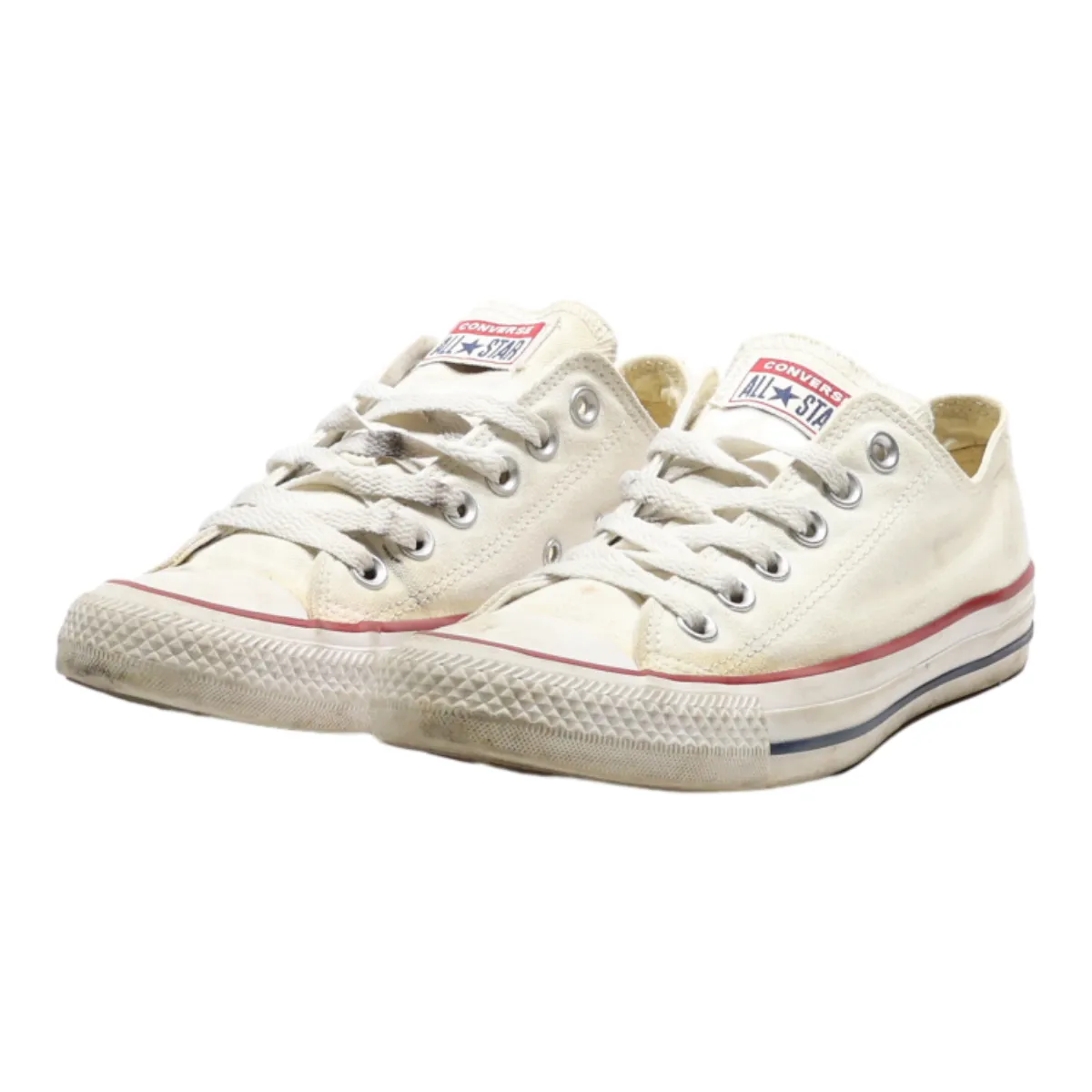 CONVERSE Chuck Taylor All Star 2017 Low Top Trainers White Canvas Womens UK 5