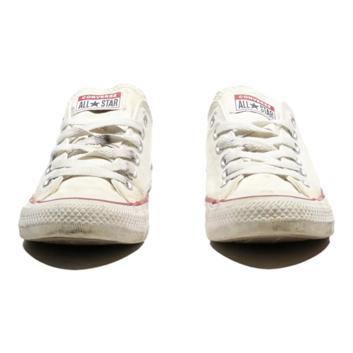 CONVERSE Chuck Taylor All Star 2017 Low Top Trainers White Canvas Womens UK 5