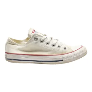 CONVERSE Chuck Taylor All Star 2017 Low Top Trainers White Canvas Womens UK 5