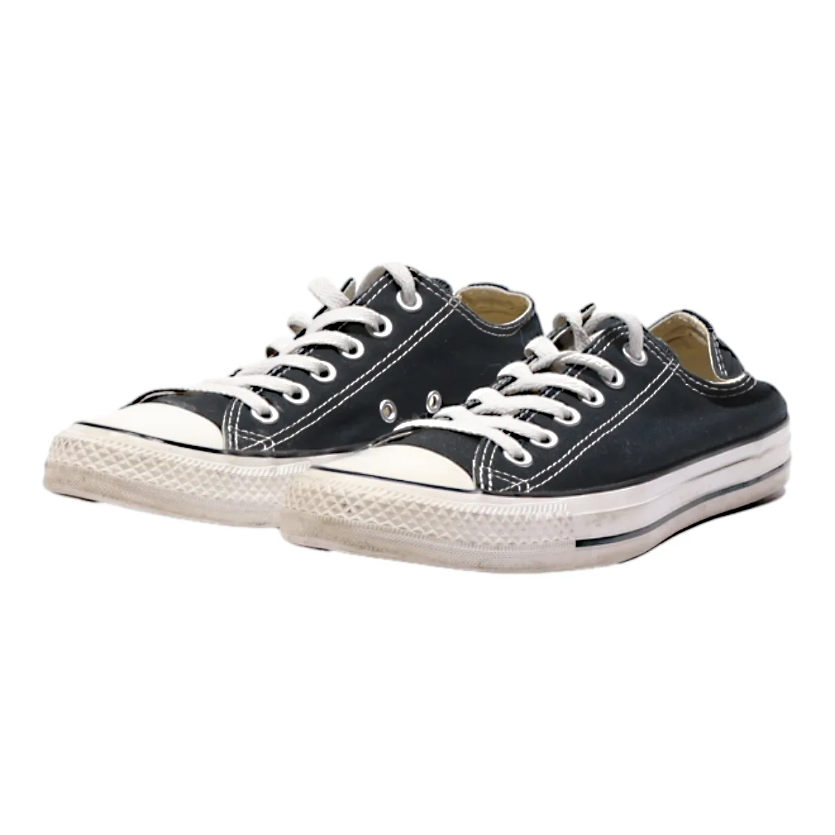 CONVERSE Chuck Taylor All Star 2019 Low Top Trainers Black Canvas Womens UK 6